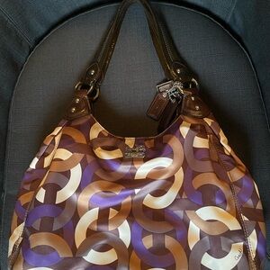 Coach Multicolor Patterned Women's Bag